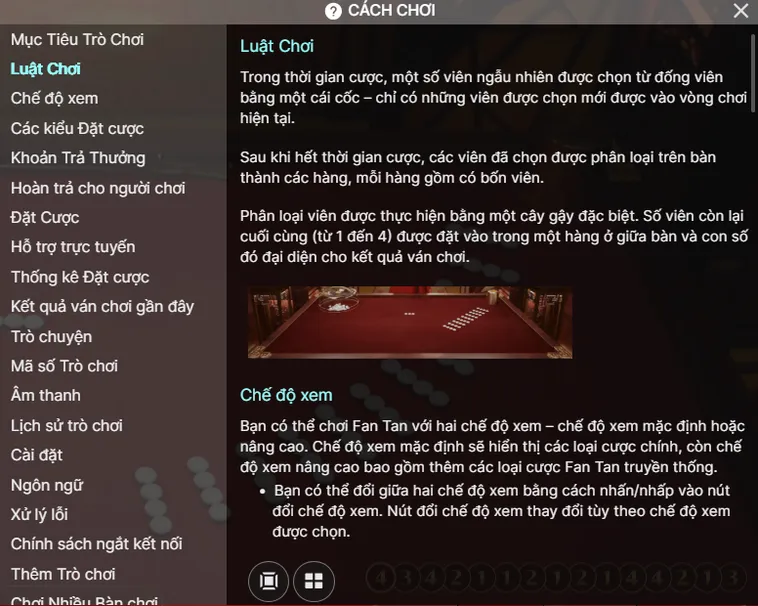 Fantan Live Tại RikBet Vũ Đài Tách Hạt Kinh Điển Thu Lợi Nhuận Khủng