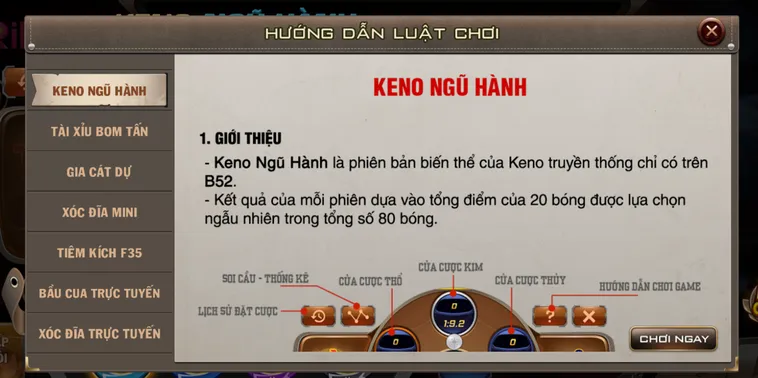 Bí Quyết Khai Thác Thuật Toán Sảnh Quay Số Keno Mini Tại RikBet