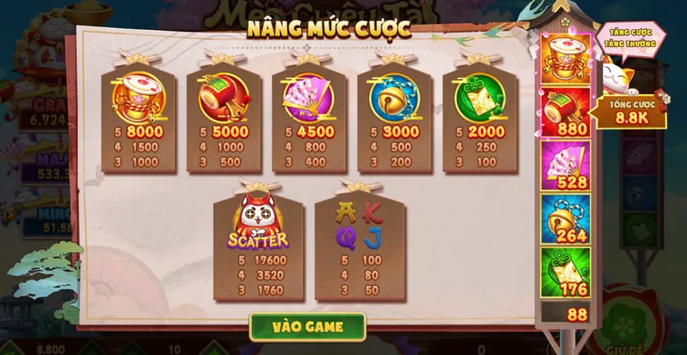 Tuyệt Chiêu Đại Phá Bảng Cược Nổ Hũ Mèo Chiêu Tài Tại RikBet Rinh Tiền Khủng