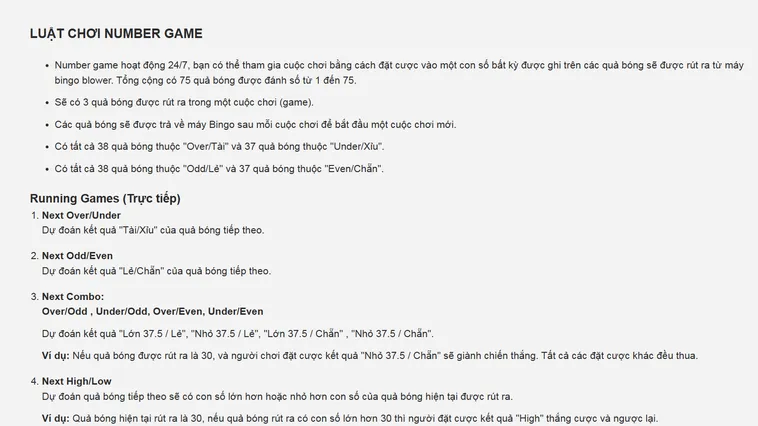 Bí Quyết Khai Thác Thuật Toán Sảnh Quay Số Number Game Tại RikBet