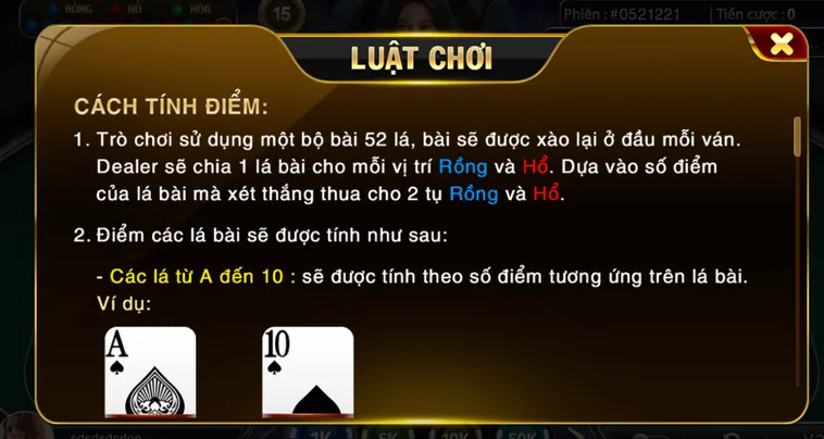 Kỷ Luật Đi Tiền Sảnh Quay Số Mini Rồng Hổ Tại RikBet Hiệu Quả