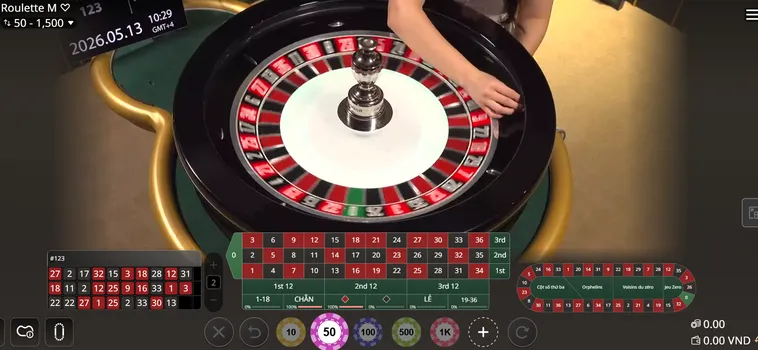 Roulette Live Tại RikBet Vũ Đài Cò Quay Đỉnh Cao Săn Thưởng Khủng