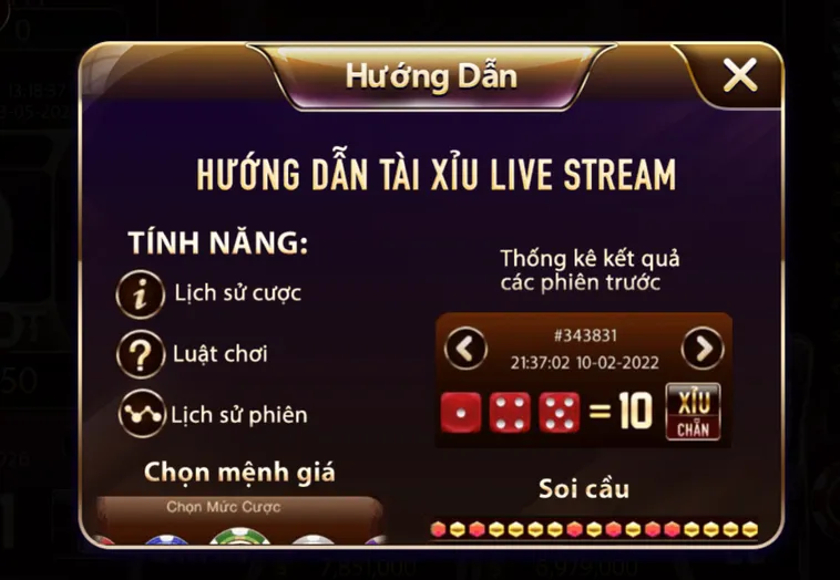 Tuyệt Chiêu Đại Phá Bảng Cược Tài Xỉu Live Tại RikBet Phát Tài Siêu Tốc