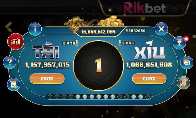Tuyệt Chiêu Đại Phá Bảng Cược Tài Xỉu Live Tại RikBet Phát Tài Siêu Tốc
