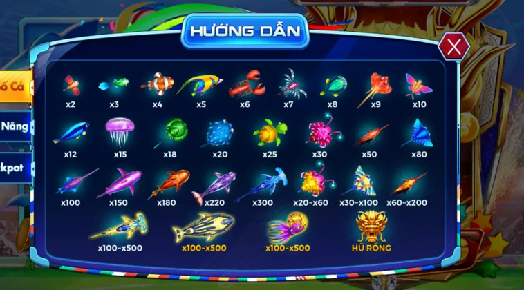 Sảnh Bắn Cá Hero Fishing Tại RikBet Không Gian Giải Trí Thần Thoại Kỳ Ảo
